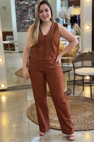 Calça Pespontada Guithy